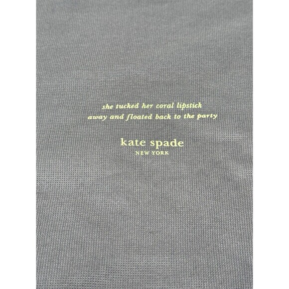 Kate Spade Large Brown Dust Bag Purse Travel Protection Drawstring 19.5” x 17” - Picture 2 of 5